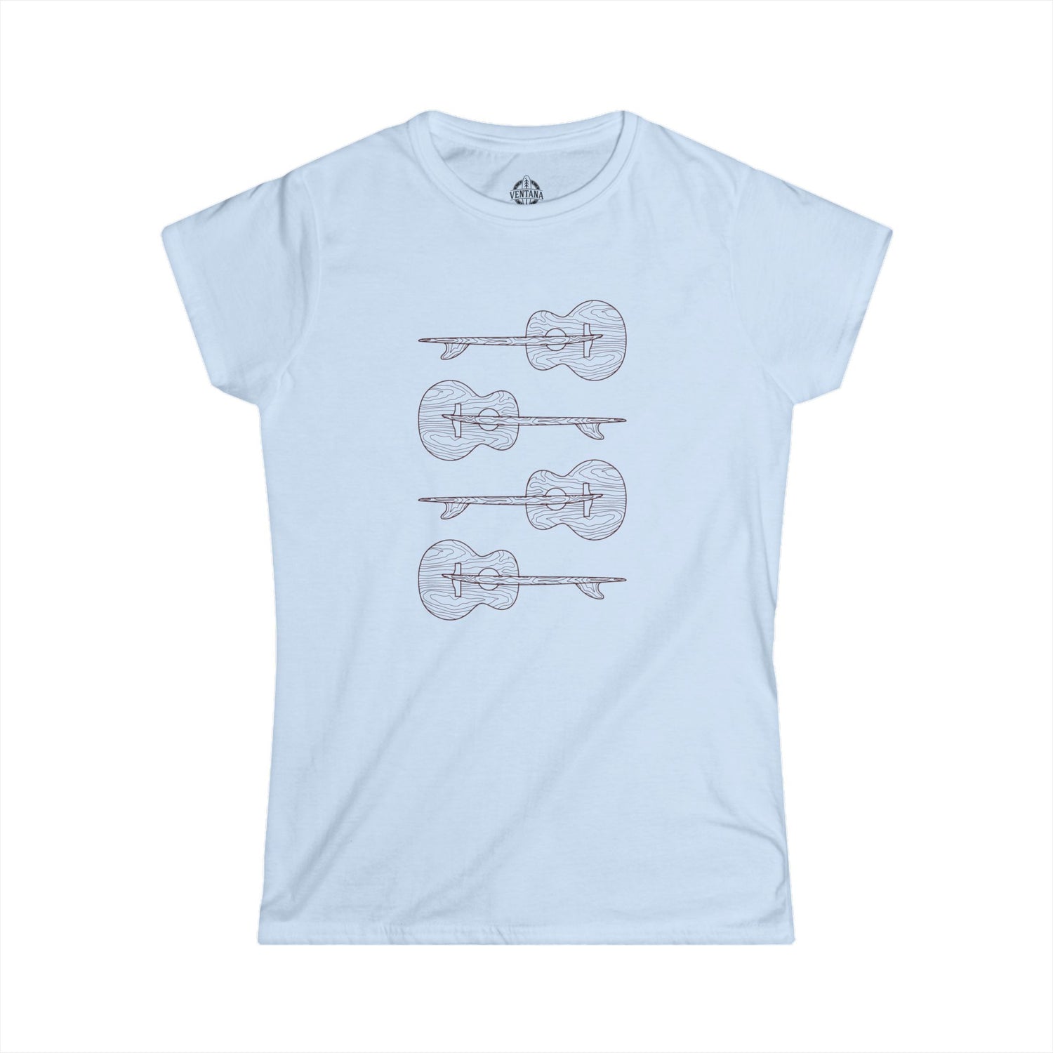 Ventana Santa Cruz Guitar Collab women&