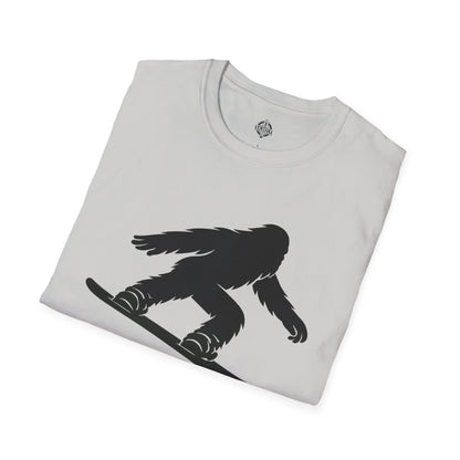 Ventana Shreddy Yeti Snowboard Unisex - U.S. Cotton T-Shirt