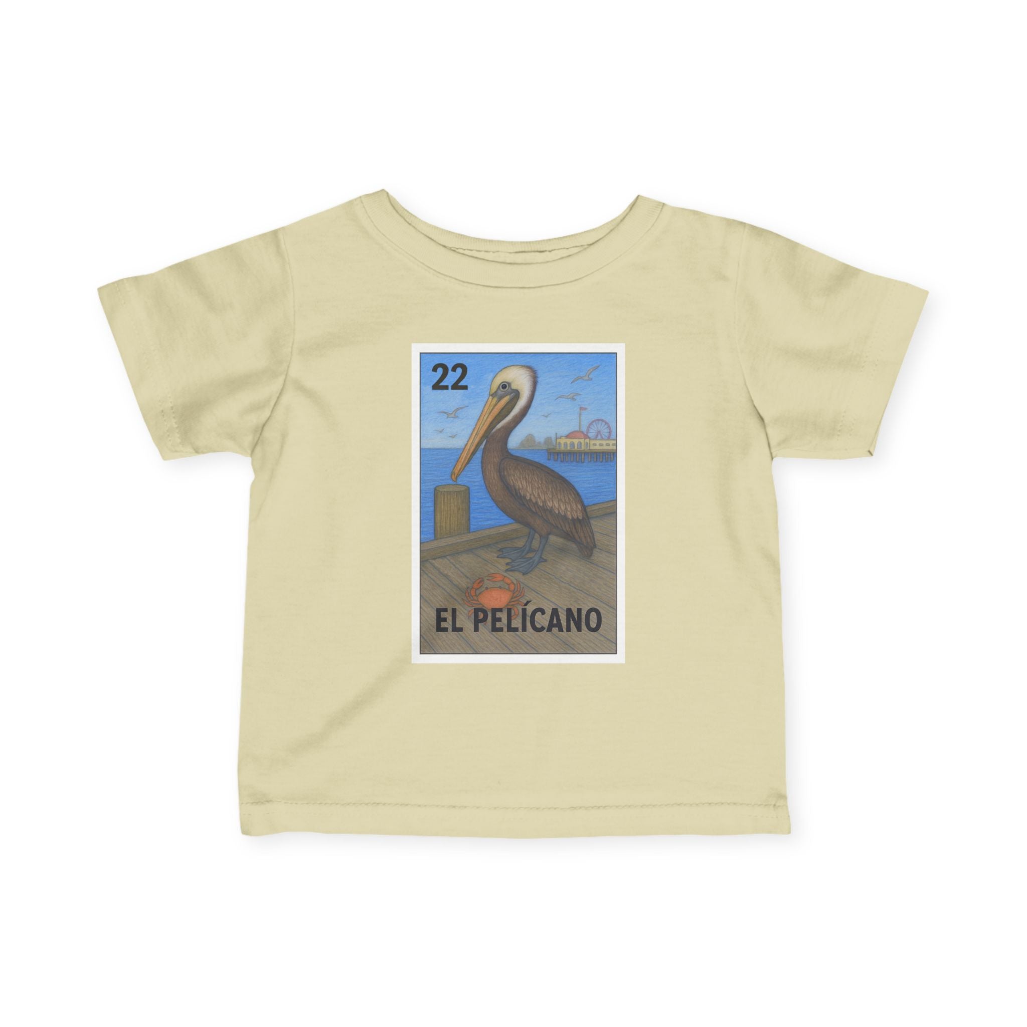 Pelican Loteria infant cotton t-shirt product image 6