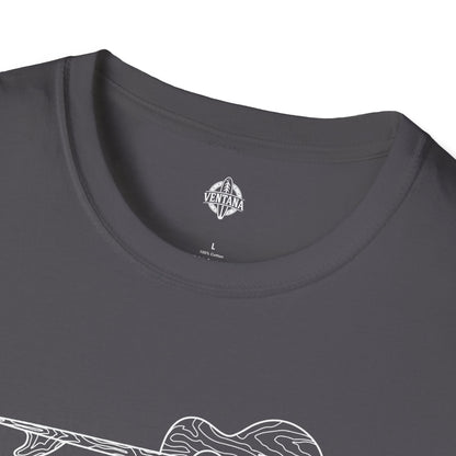 Santa Cruz Guitar Collab Soft Style U.S. Cotton T-Shirt