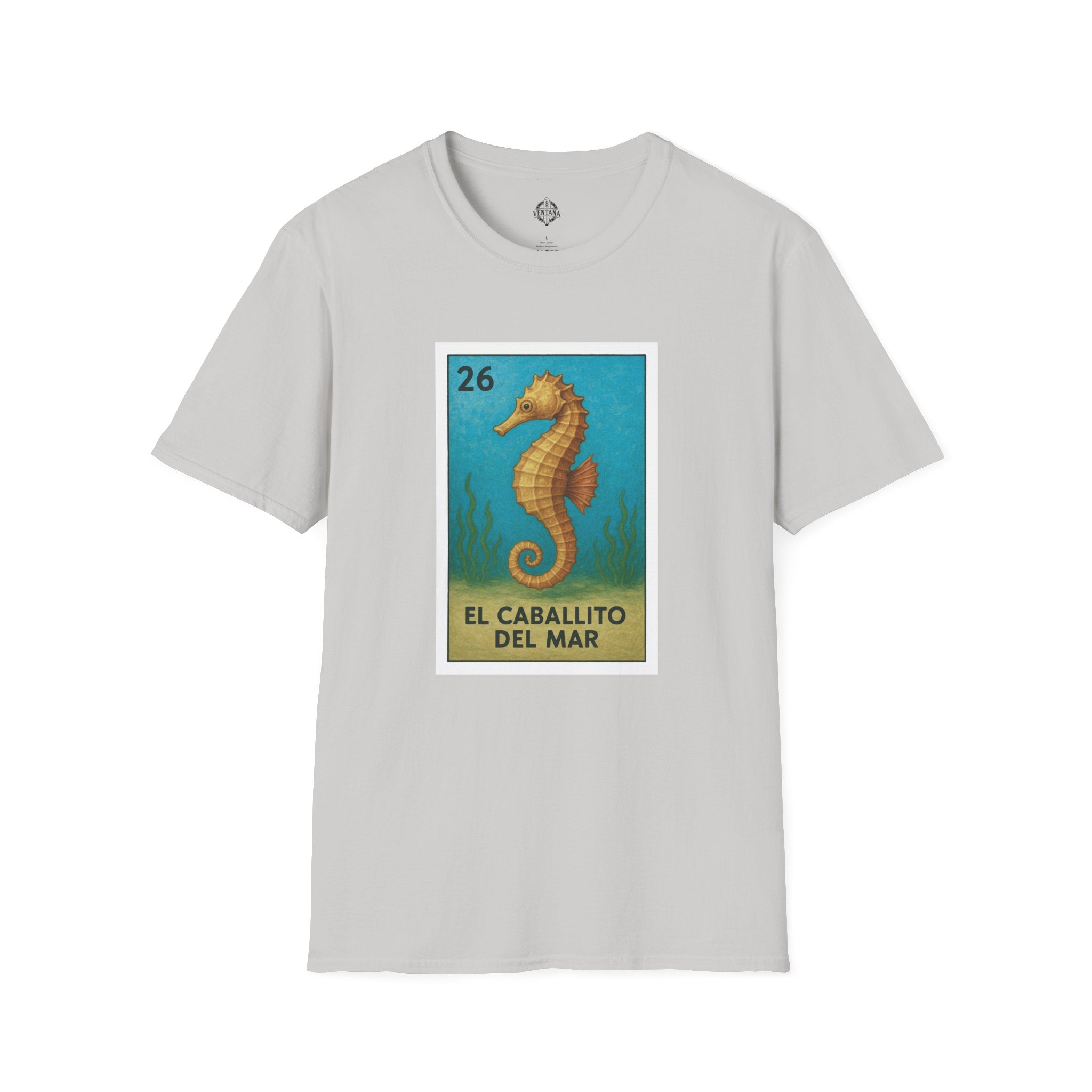 Seahorse Lotería cotton t-shirt image 6