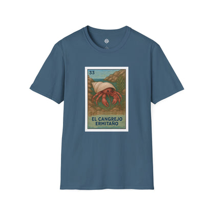 Hermit Crab Lotería cotton t-shirt image 3