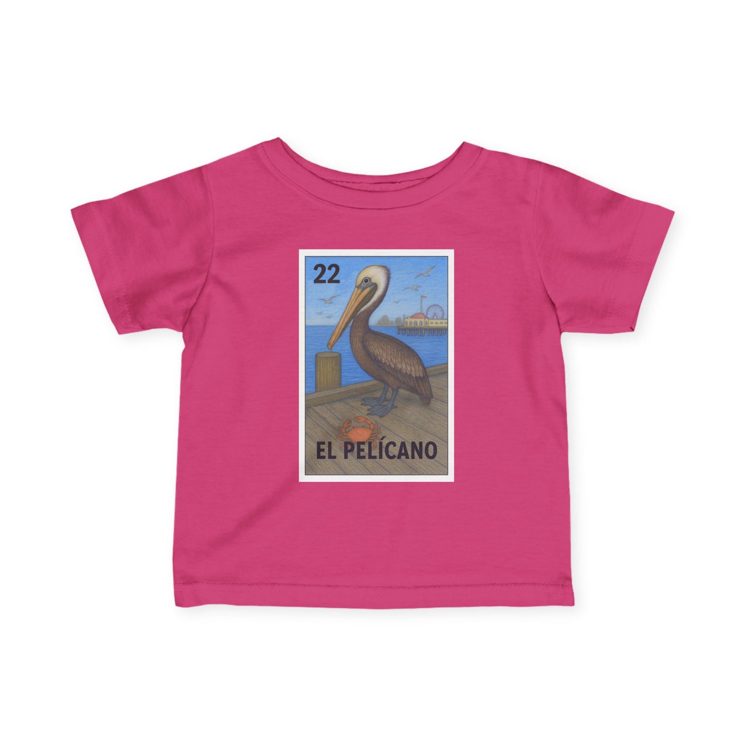 Pelican Loteria infant cotton t-shirt product image 15