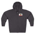 California Surfing Bear Flag zip fleece hoodie image 4