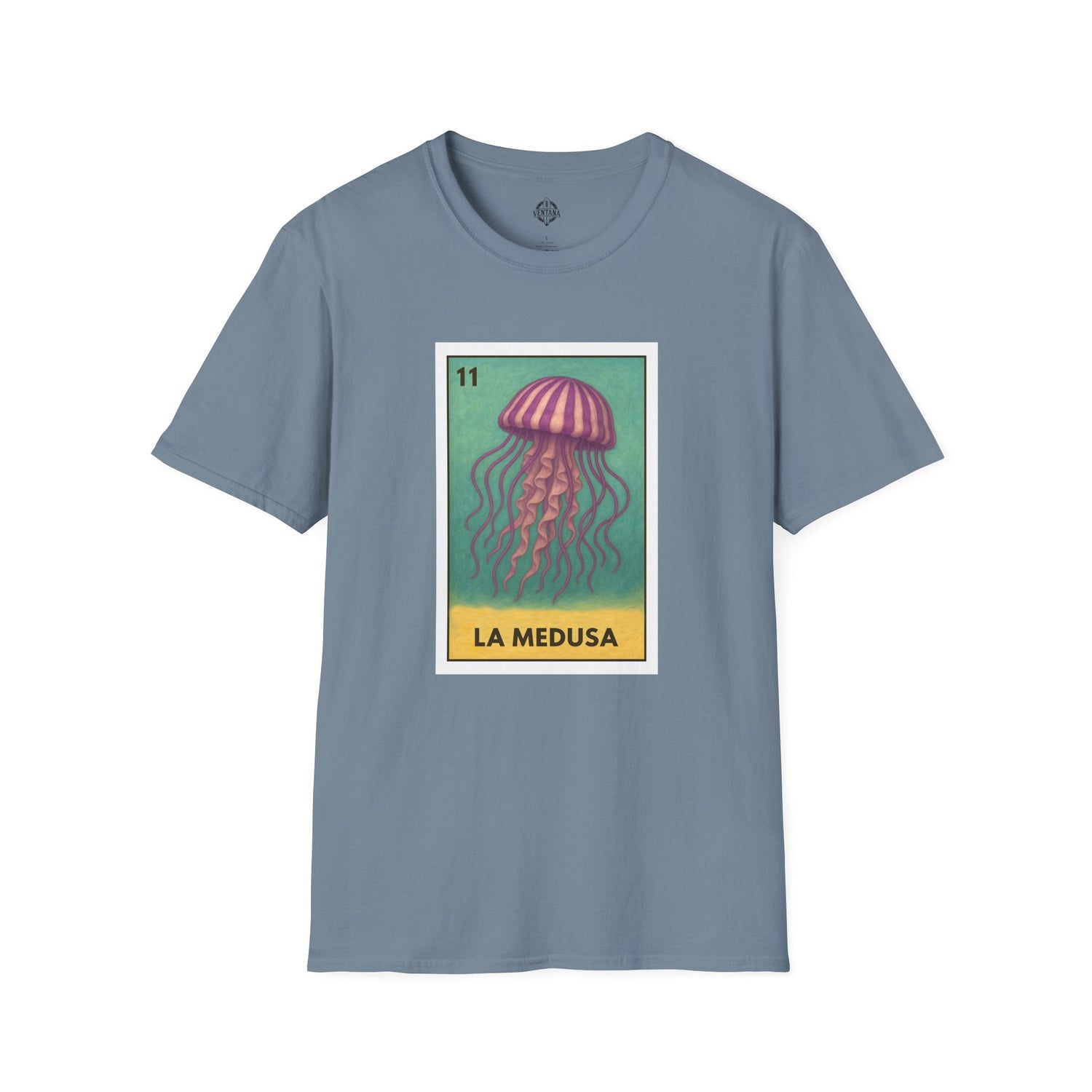 Sea Jelly Lotería cotton t-shirt image 11