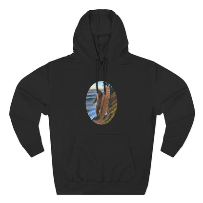 Ventana Real Surfsquatch Unisex - Pull-Over Cotton Blend Fleece Hoodie