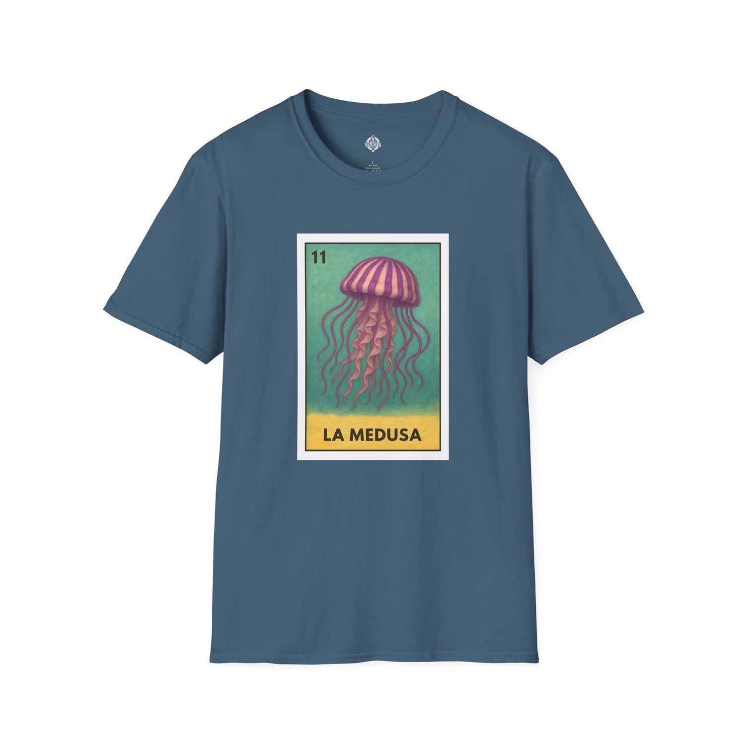Sea Jelly Lotería cotton t-shirt image 3