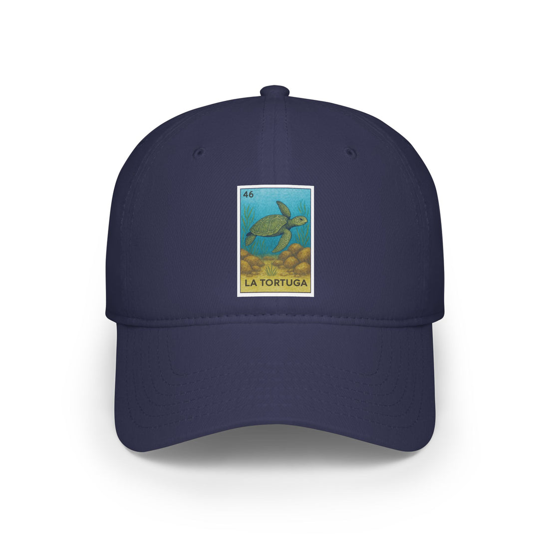 Turtle Lotería Unisex - 100% Cotton Baseball Cap (La Tortuga)
