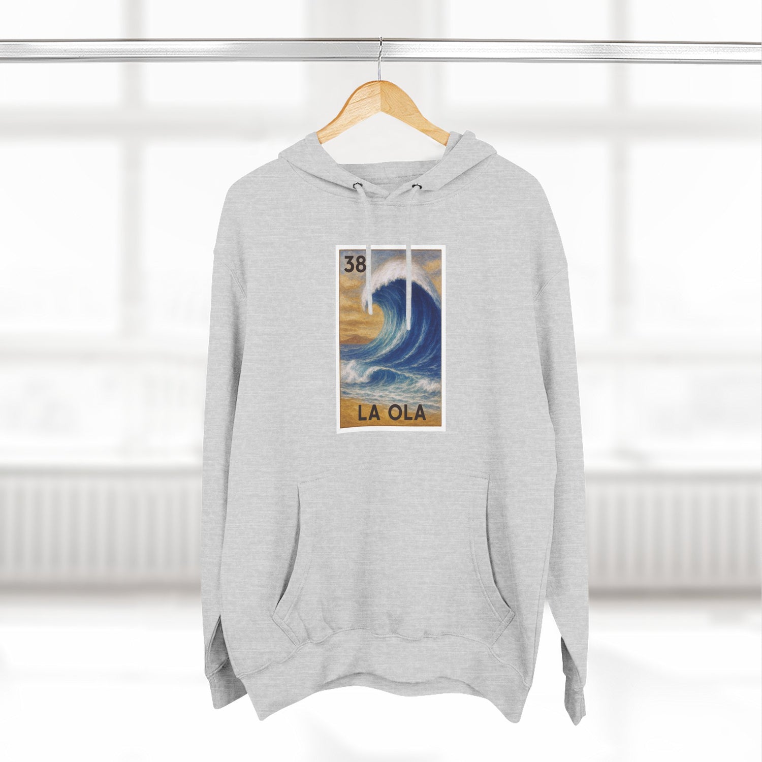 Wave Lotería fleece hoodie image 19