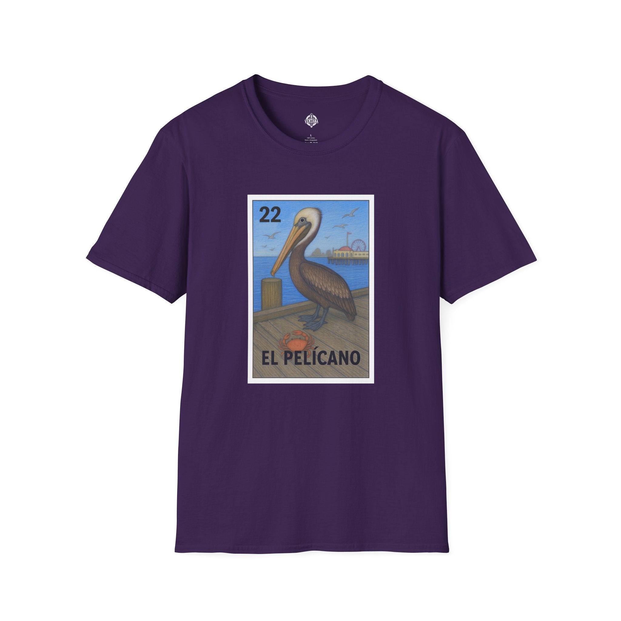 Pelican Lotería cotton t-shirt image 14