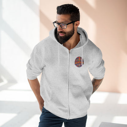 Ventana Psychedelic Treefish Logo zip fleece hoodie image 11