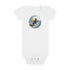 Surf with Otter 841 by Thiago Bianchini baby cotton onesie image 3