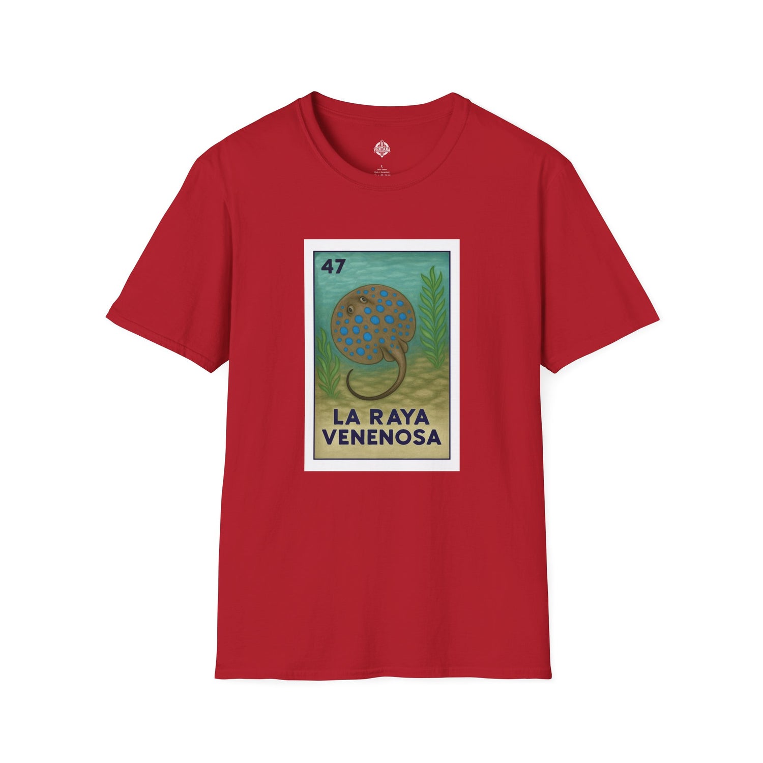 Stingray Lotería cotton t-shirt image 16