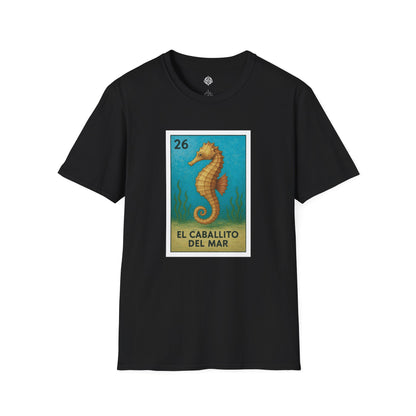 Seahorse Lotería cotton t-shirt image 4