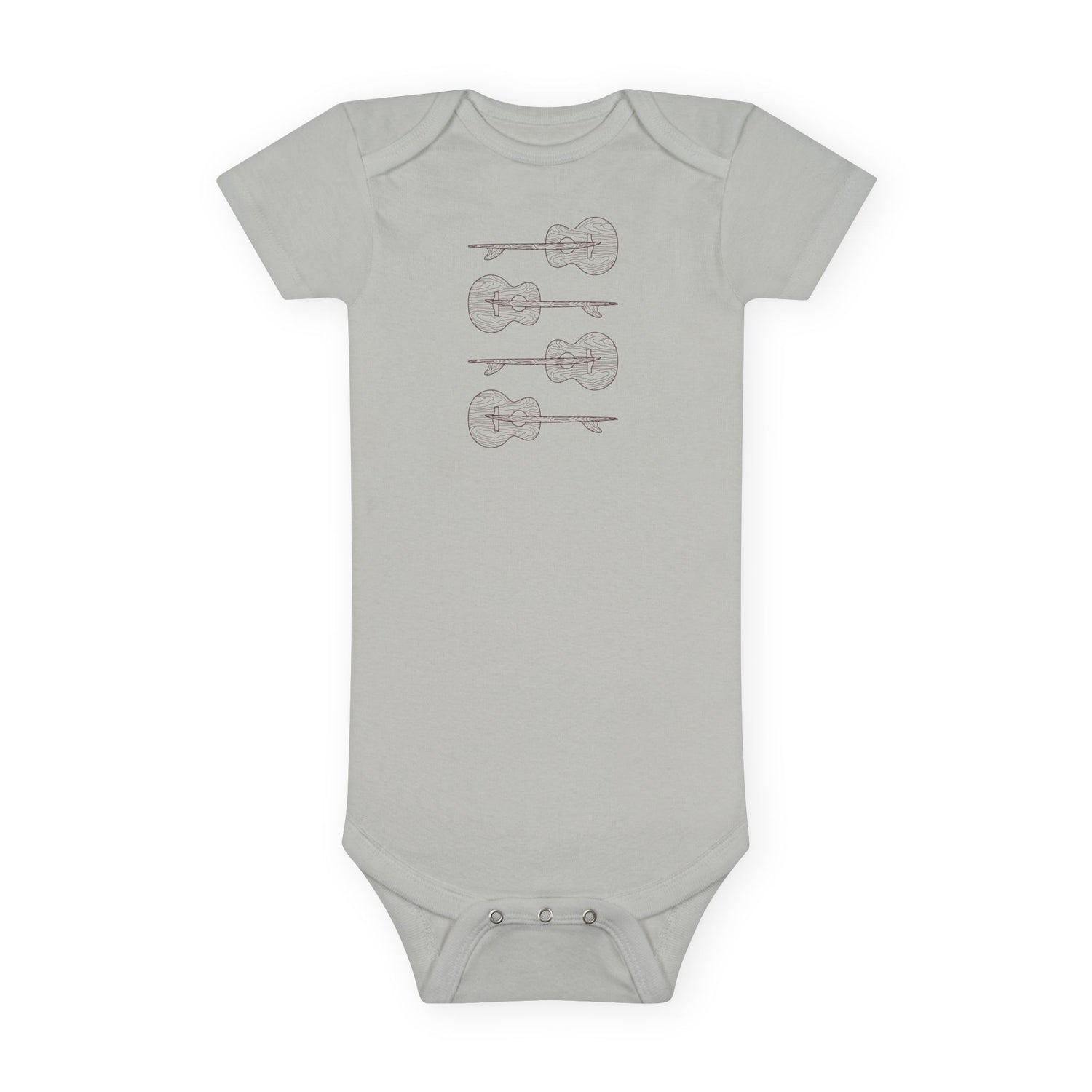 Ventana Santa Cruz Guitar Collab baby cotton onesie image 4
