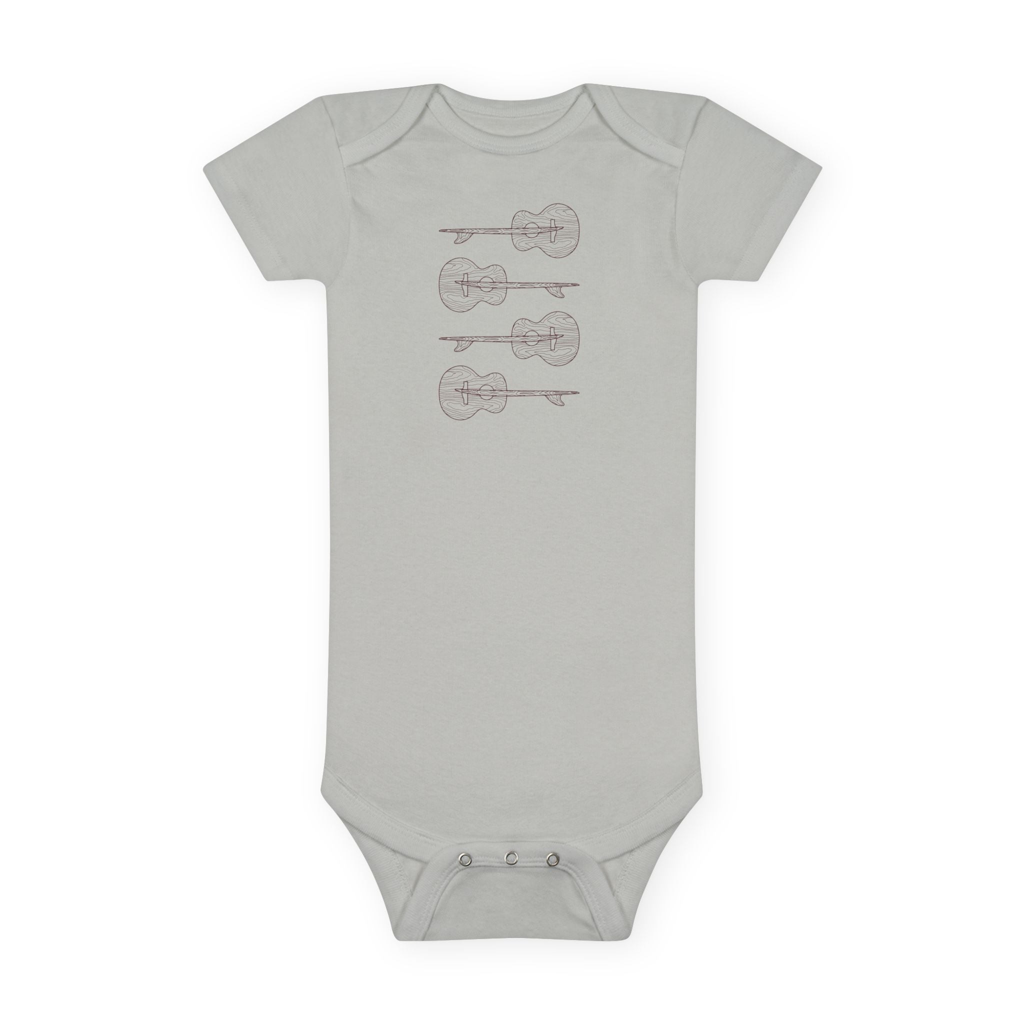 Ventana Santa Cruz Guitar Collab baby cotton onesie image 4