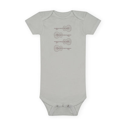 Ventana Santa Cruz Guitar Collab baby cotton onesie image 4