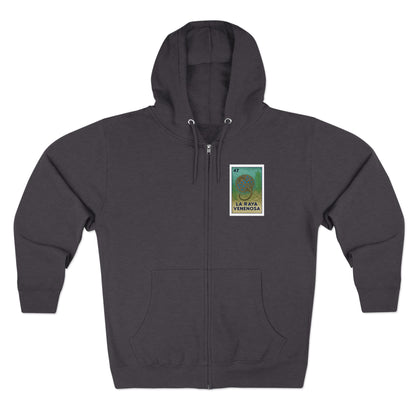 Stingray Lotería zip fleece hoodie image 4