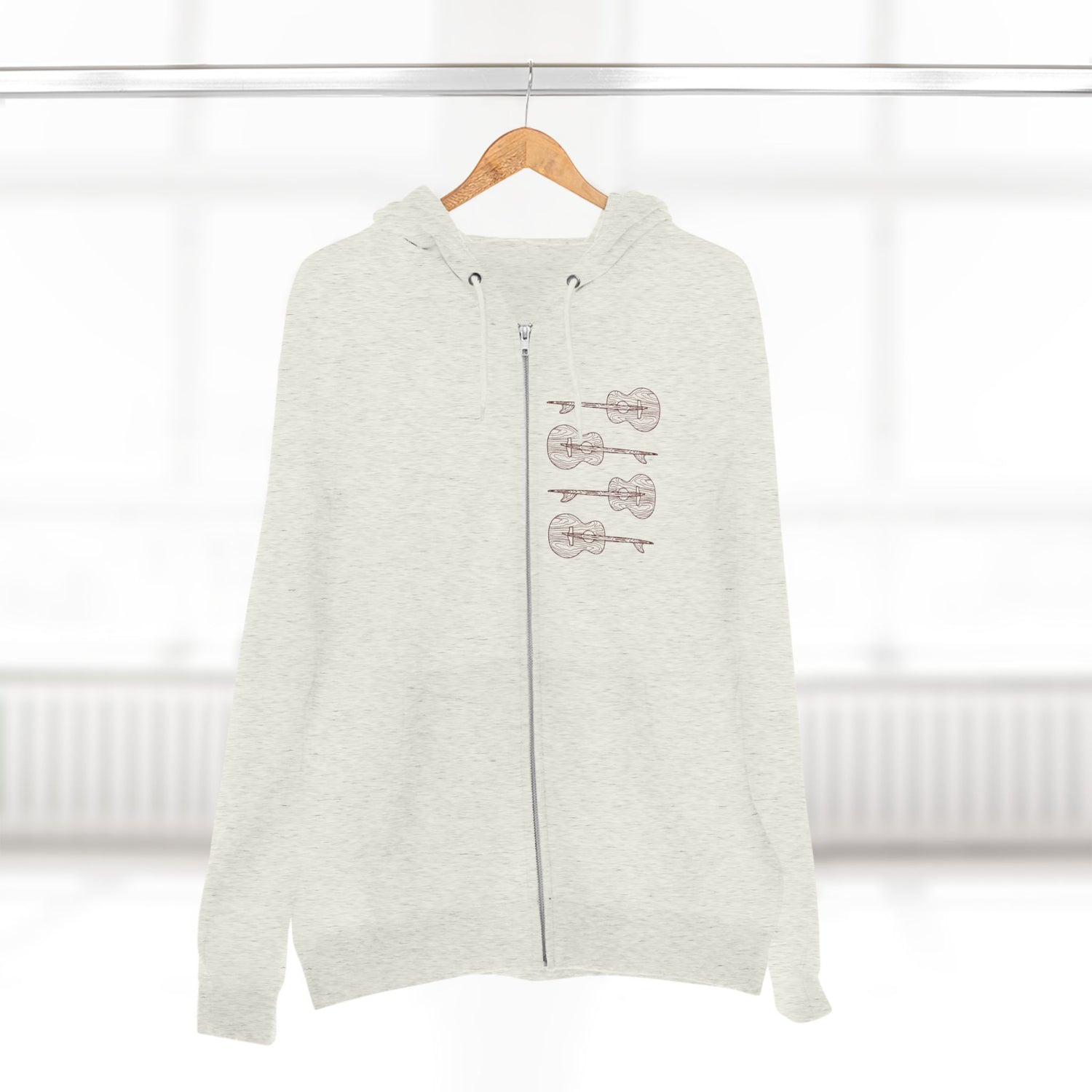 Ventana Santa Cruz Guitar Collab Zip Hoodie