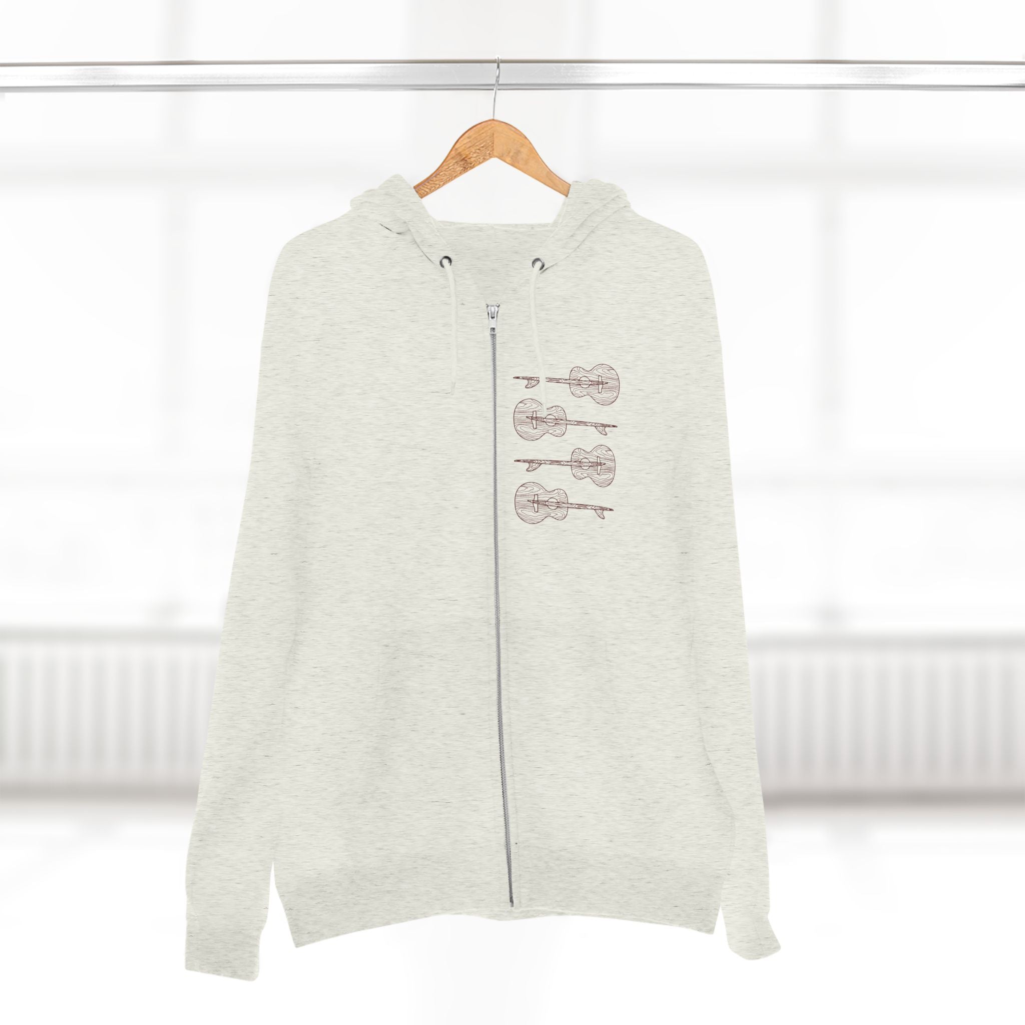 Ventana Santa Cruz Guitar Collab Zip Hoodie