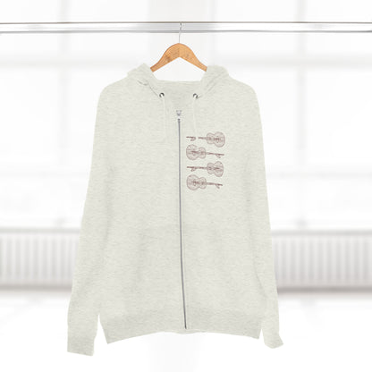 Ventana Santa Cruz Guitar Collab Zip Hoodie