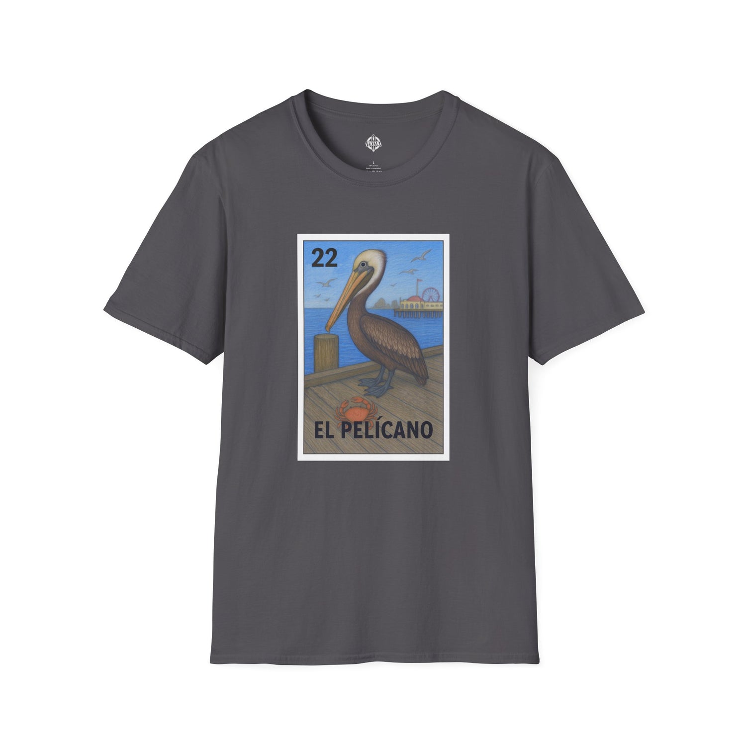 Pelican Lotería cotton t-shirt image 13