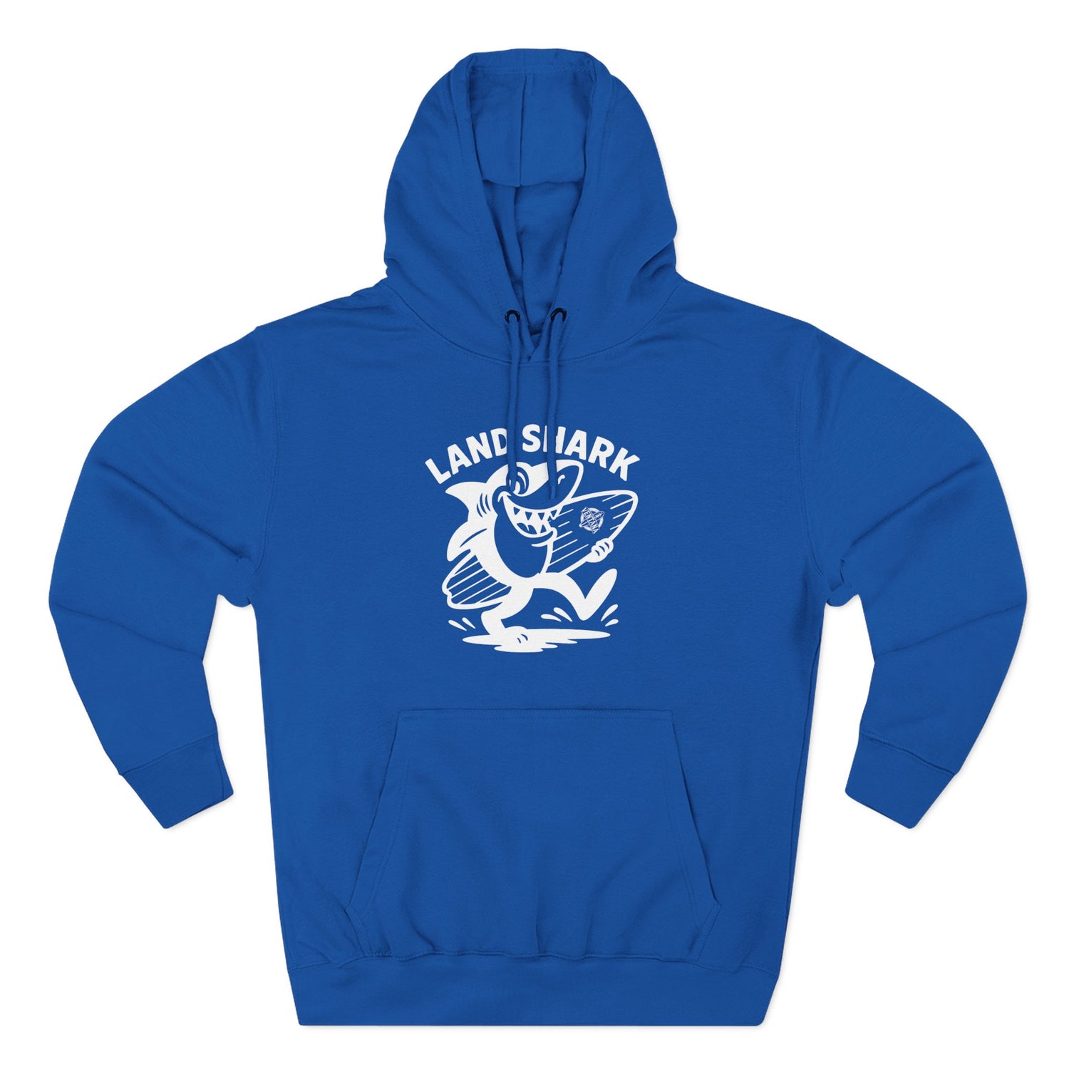 Land Shark Unisex - Pull-Over Cotton Blend Fleece Hoodie