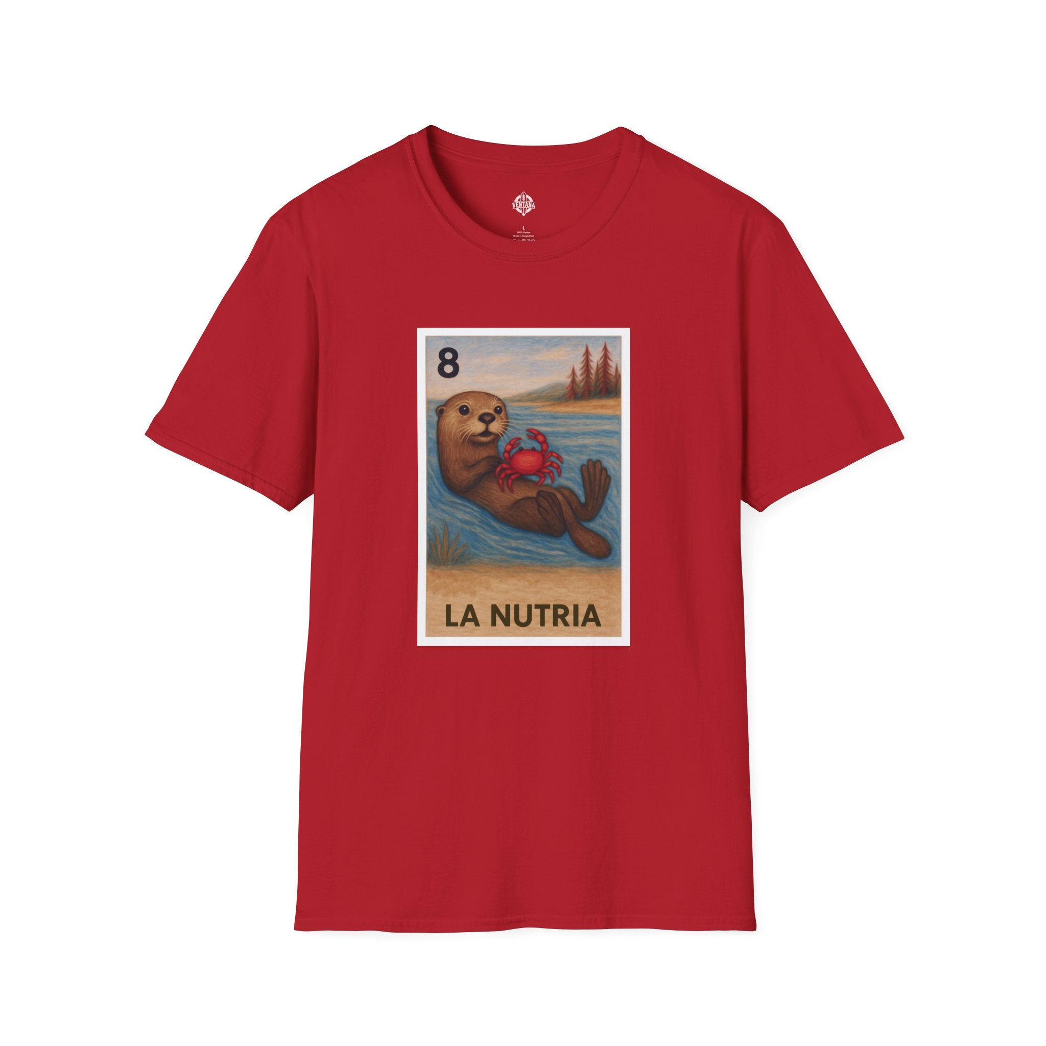 Sea Otter Lotería cotton t-shirt image 15