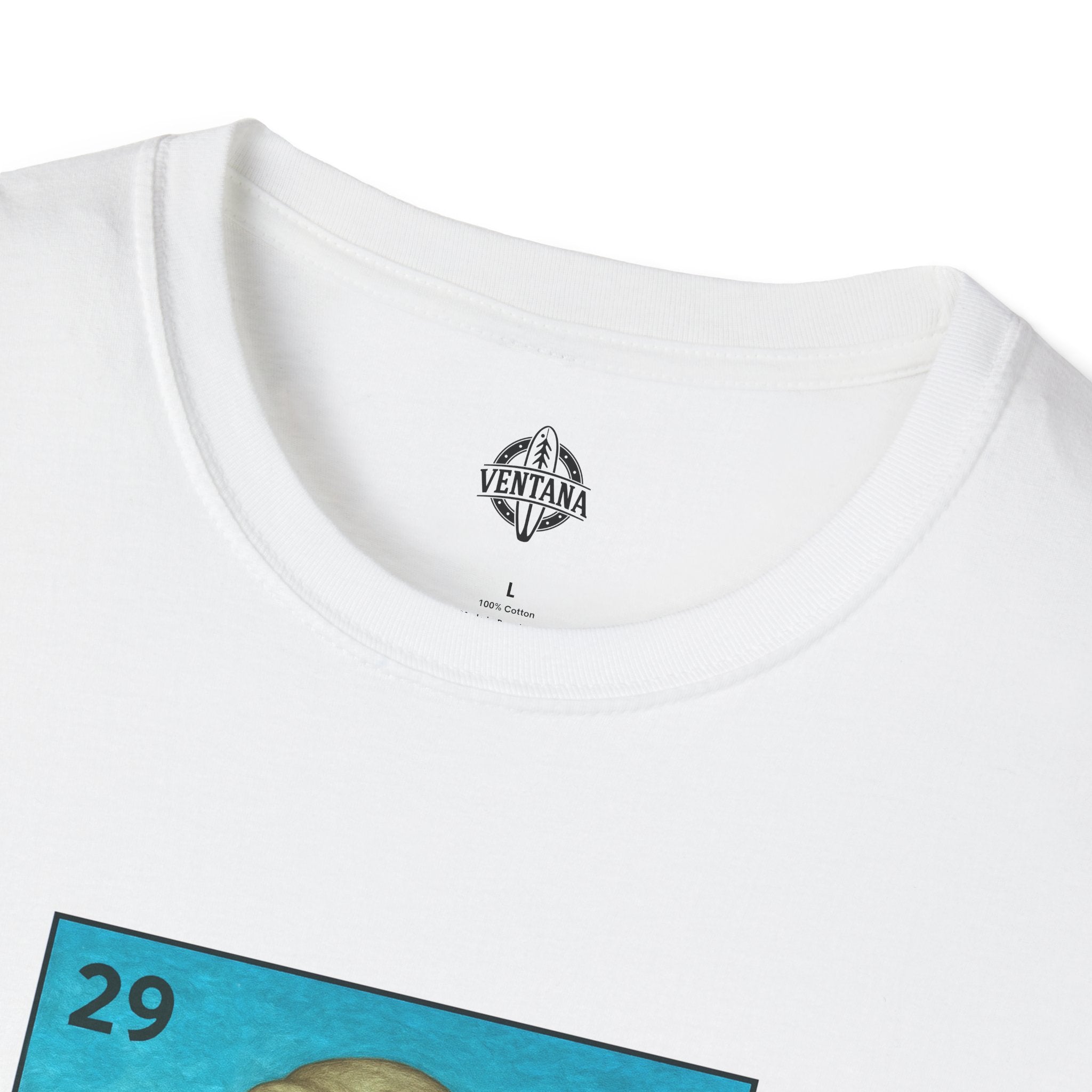 Elephant Seal Lotería cotton t-shirt image 18