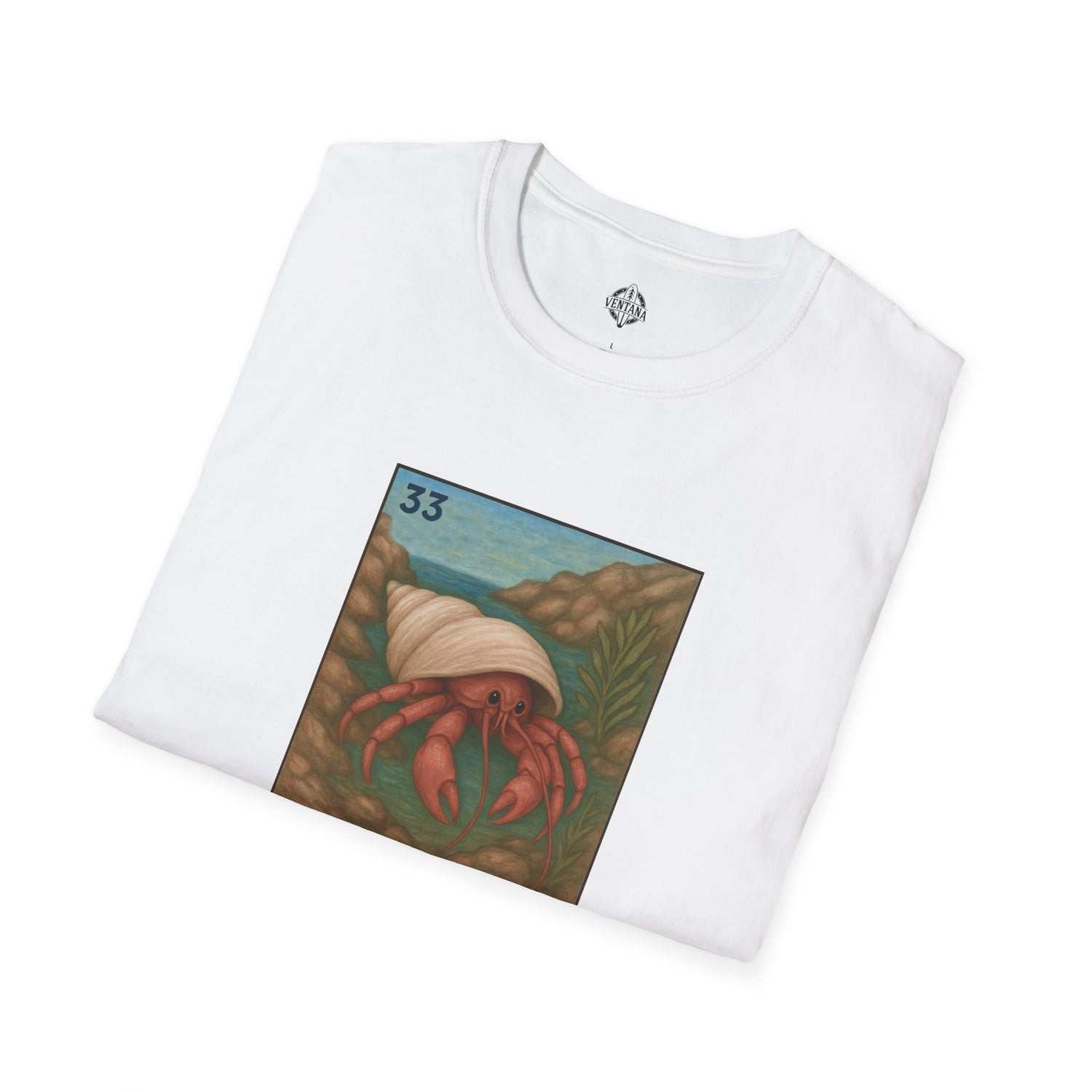 Hermit Crab Lotería cotton t-shirt image 19
