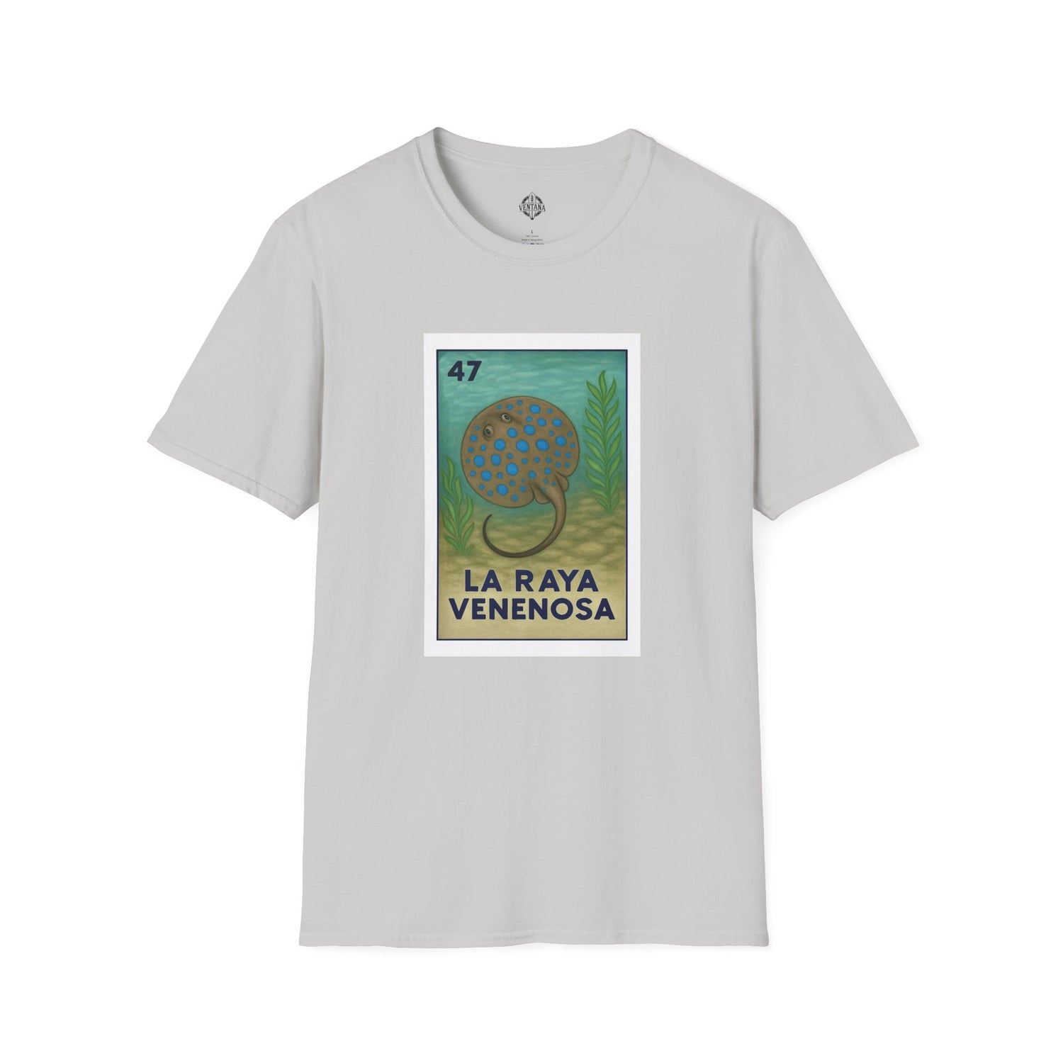 Stingray Lotería cotton t-shirt image 6
