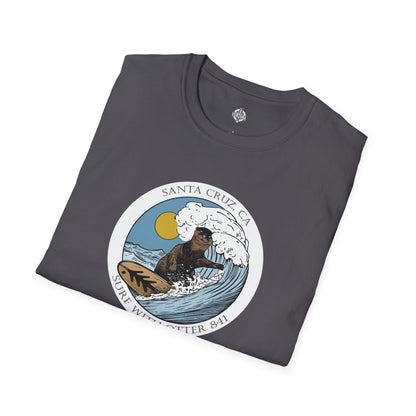 Surf with Otter 841 T-Shirt
