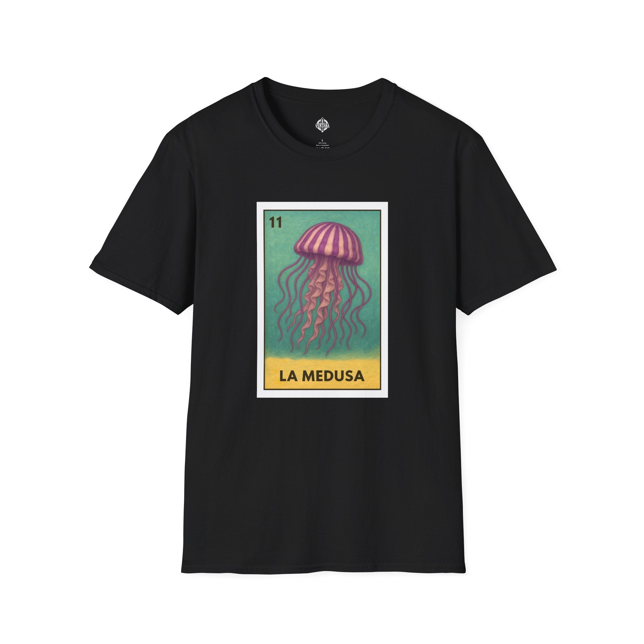 Sea Jelly Lotería cotton t-shirt image 4