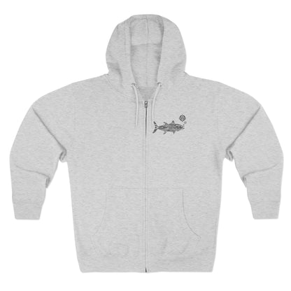Ventana Wooden Tuna zip fleece hoodie image 4