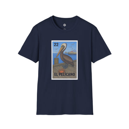 Pelican Lotería cotton t-shirt image 1