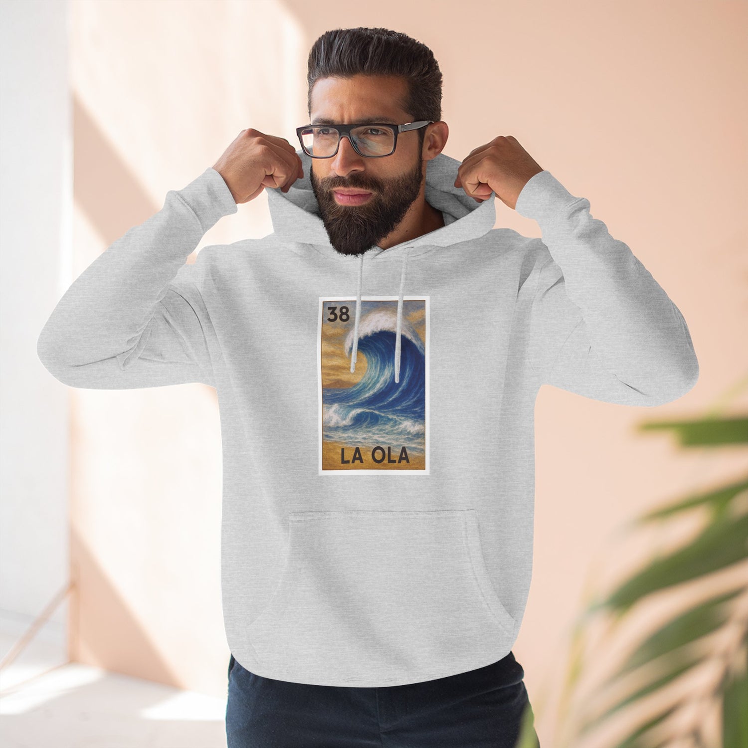 Wave Lotería fleece hoodie image 20