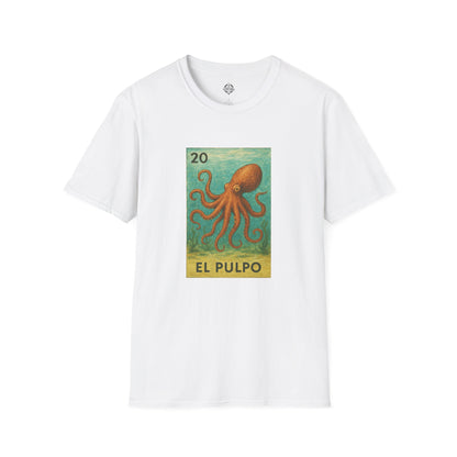 Octopus Lotería cotton t-shirt image 7