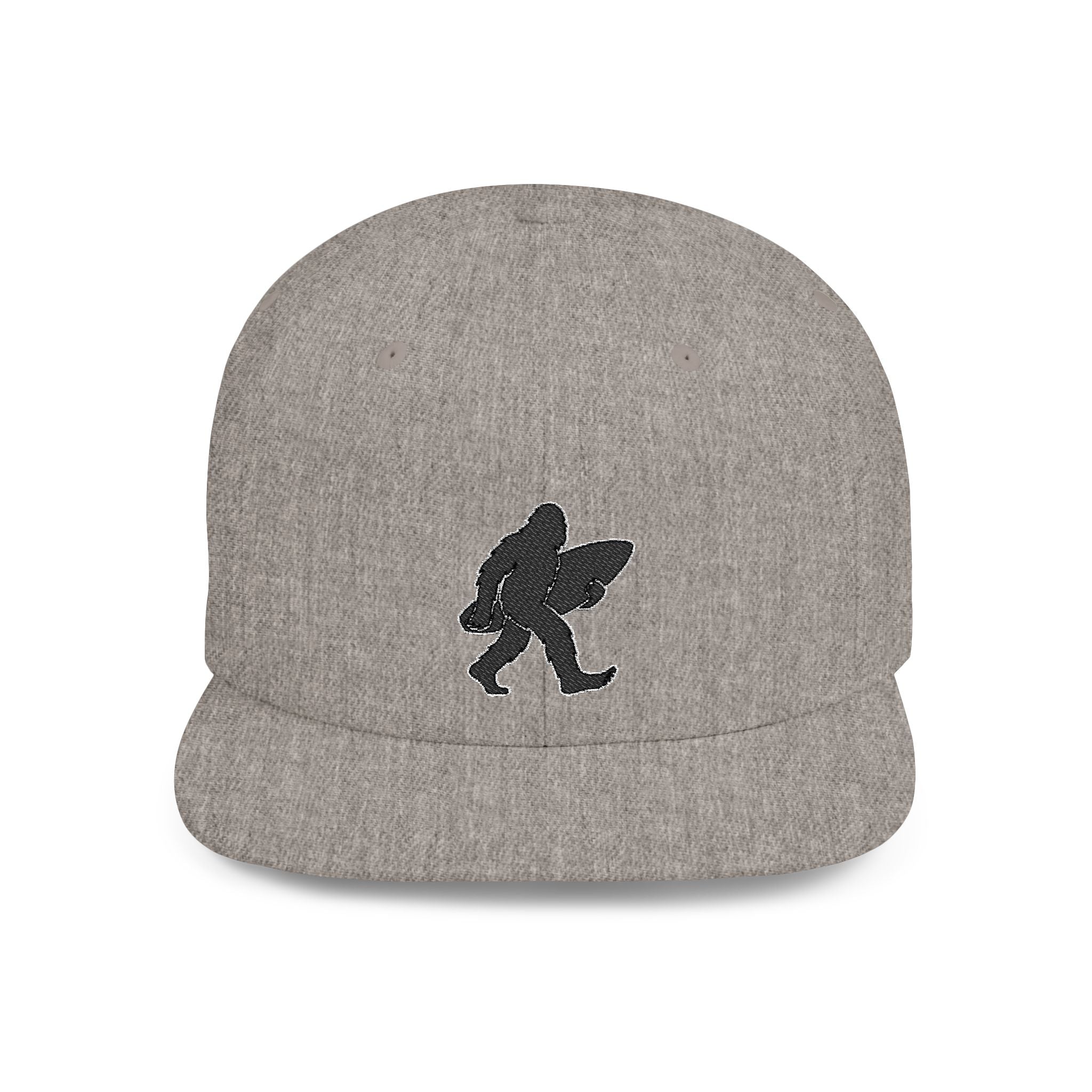 Ventana Surfsquatch Embroidered Flat Bill Snapback Hat