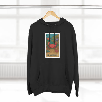 Crab Lotería Fleece Hoodie