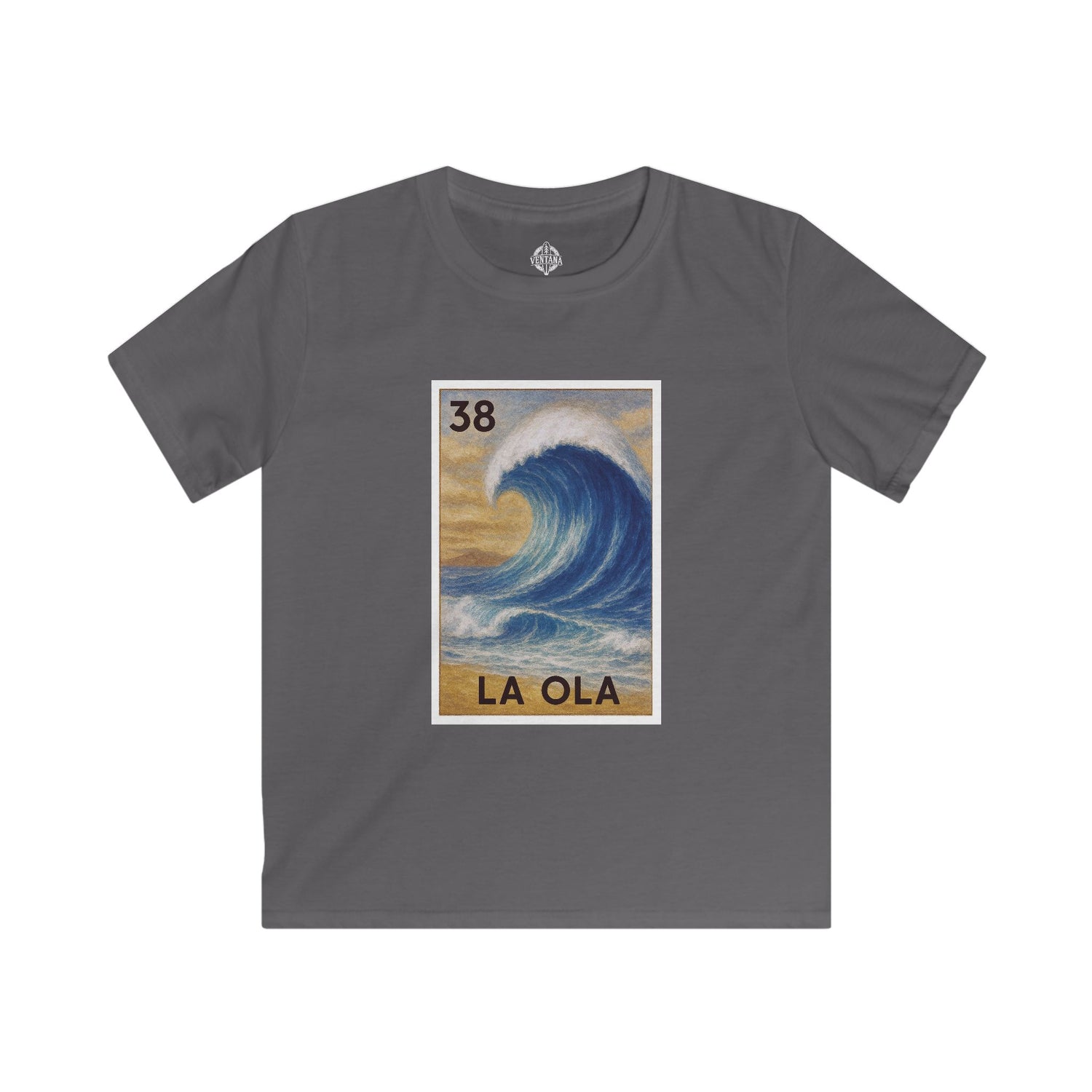 Wave Lotería kids soft style t-shirt image 9