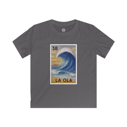 Wave Lotería kids soft style t-shirt image 9