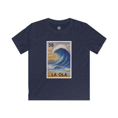Wave Lotería kids soft style t-shirt image 1