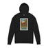 Hermit Crab Lotería cotton hooded long sleeve t-shirt image 4