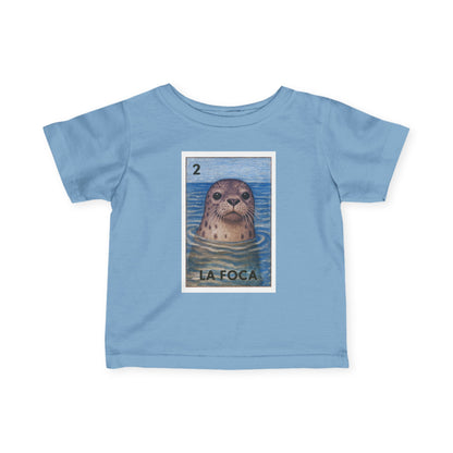 Seal Lotería infant cotton t-shirt image 1