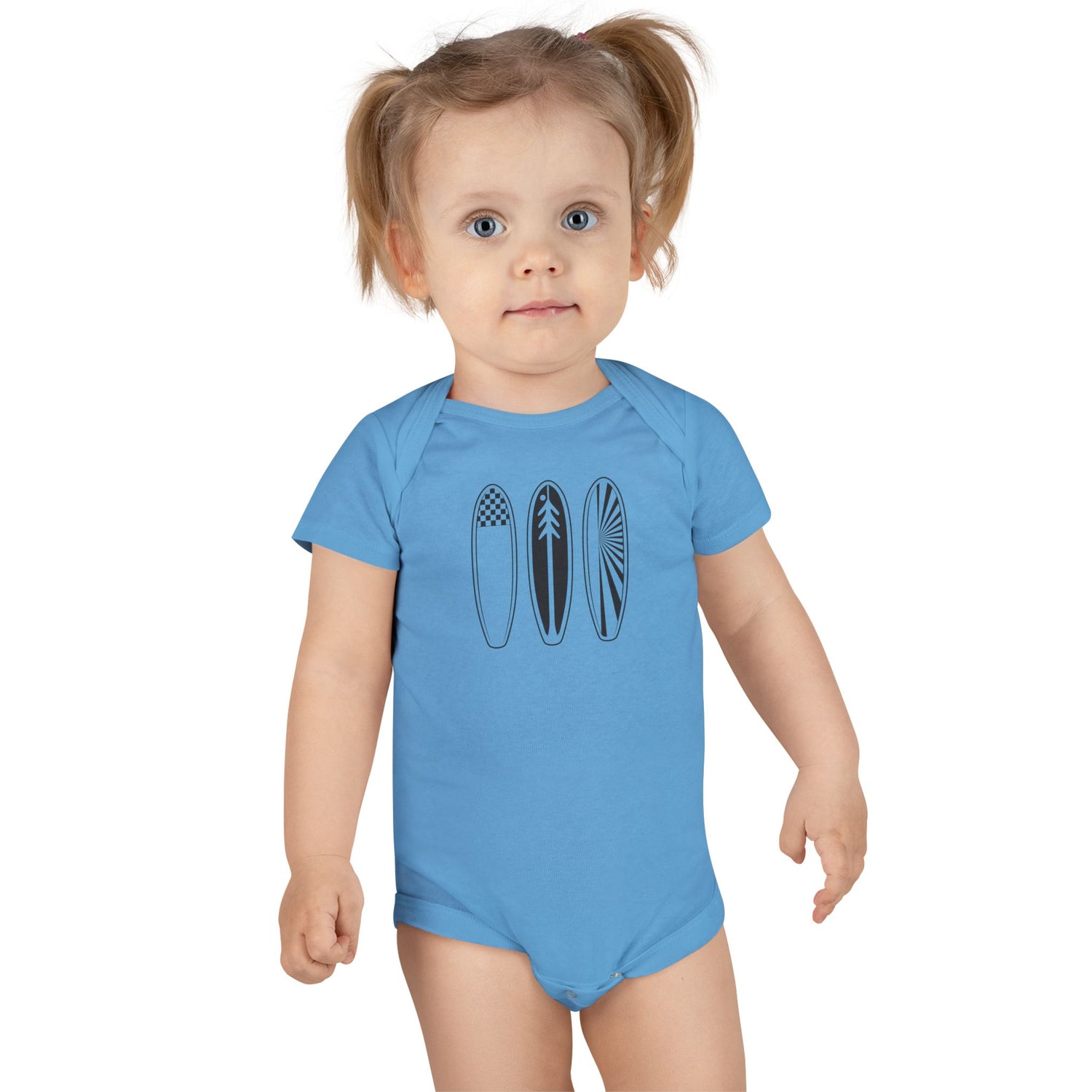 Ventana Three Board baby cotton onesie image 13