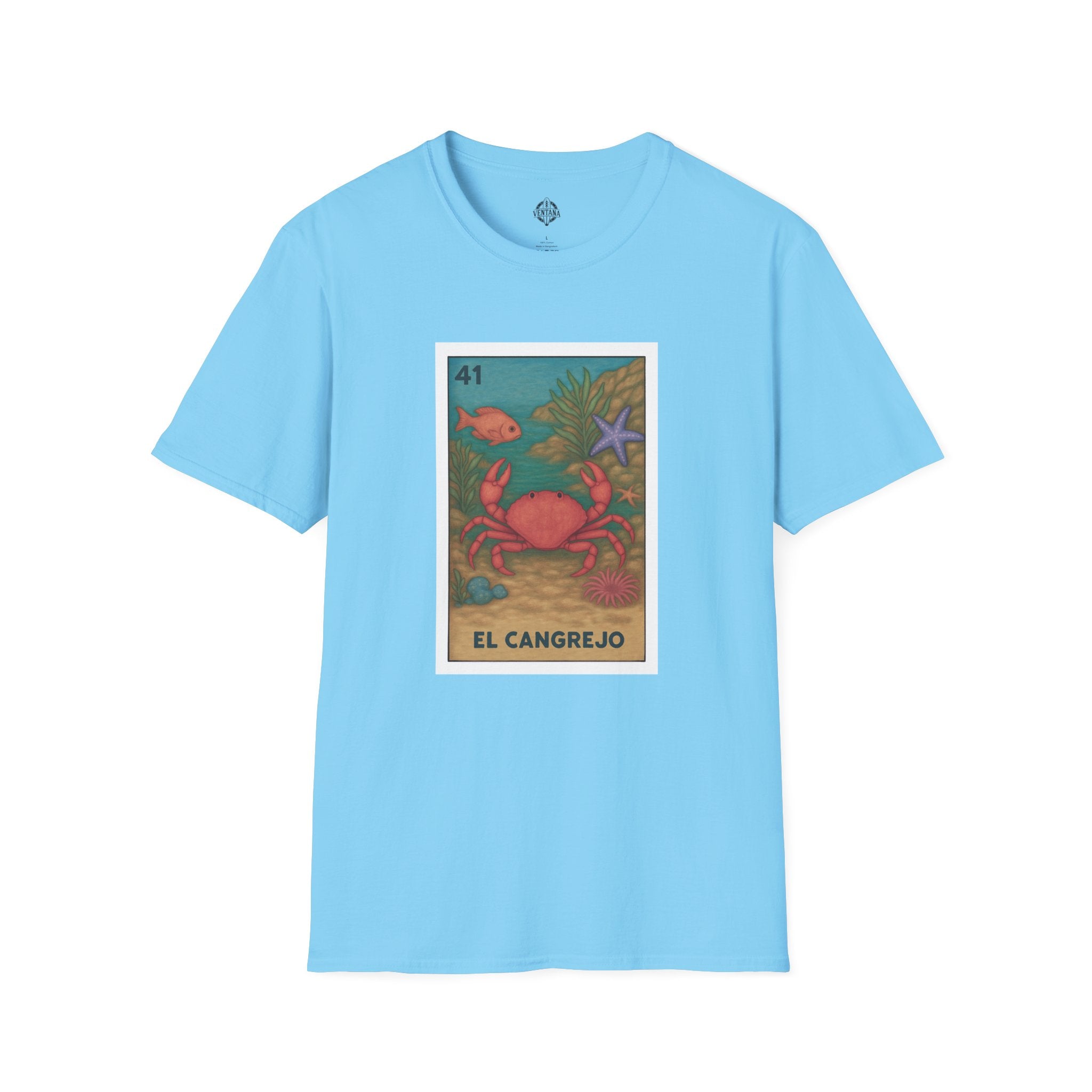 Crab Lotería cotton t-shirt image 10