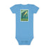 Whale Lotería baby cotton onesie image 1