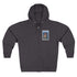 Seal Lotería zip fleece hoodie image 4