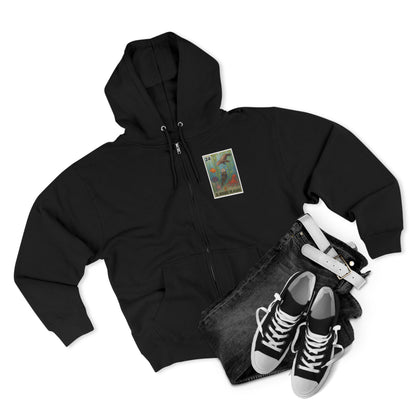 Kelp Forest Lotería zip fleece hoodie image 18
