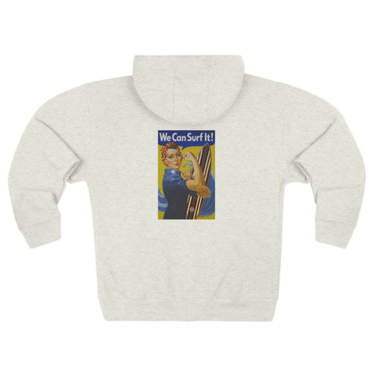 Rosie the Surfer Zip Hoodie